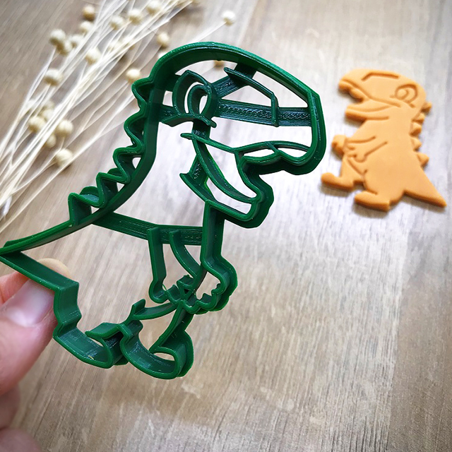 Trex Dinozor Kurabiye Kalıbı Cestopieno
